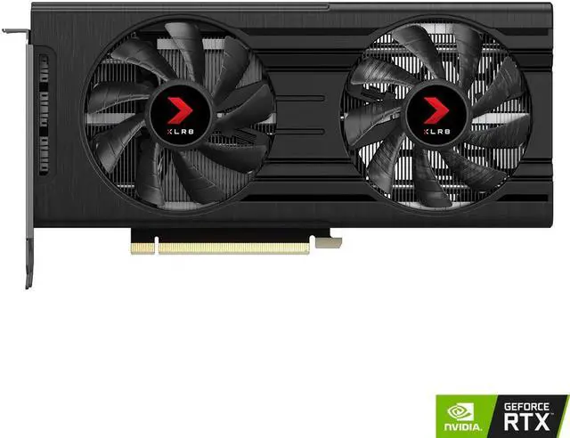 Alt view image 2 of 9 - PNY XLR8 Gaming GeForce RTX 3050 8GB GDDR6 PCI Express 4.0 x16 Graphics Card VCG30508DFXPPB