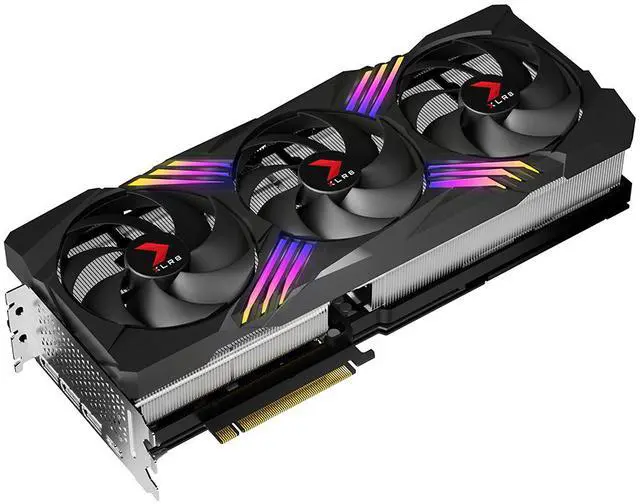 Alt view image 4 of 11 - PNY GeForce RTX 4090 24GB XLR8 Gaming VERTO EPIC-X RGB Overclocked Triple Fan DLSS 3 VCG409024TFXXPB1-O