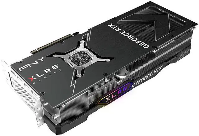 Alt view image 8 of 11 - PNY GeForce RTX 4080 16GB XLR8 Gaming VERTO EPIC-X RGB Triple Fan Graphics Card DLSS 3