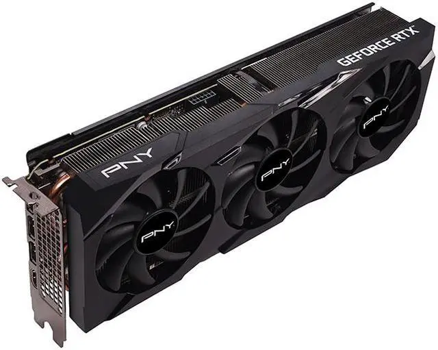 Alt view image 4 of 9 - PNY VERTO GeForce RTX 3070 Ti 8GB GDDR6X PCI Express 4.0 x16 ATX Graphics Card VCG3070T8TFBPB1