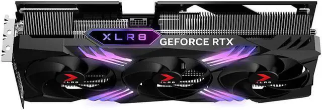 Alt view image 6 of 13 - PNY GeForce RTX 4070 Ti 12GB XLR8 Gaming VERTO EPIC-X RGB Triple Fan Graphics Card DLSS 3