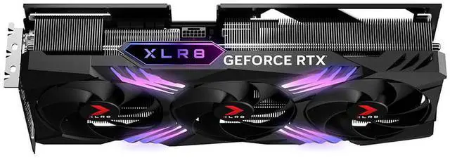 Alt view image 6 of 13 - PNY GeForce RTX 4070 Ti 12GB XLR8 Gaming VERTO EPIC-X RGB Overclocked Triple Fan Graphics Card DLSS 3