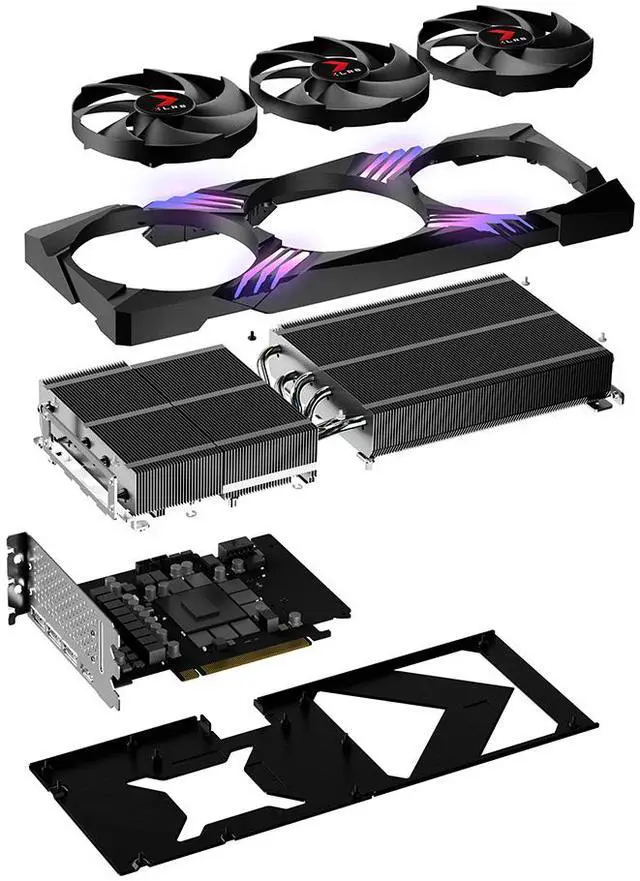 Alt view image 11 of 13 - PNY GeForce RTX 4070 Ti 12GB XLR8 Gaming VERTO EPIC-X RGB Overclocked Triple Fan Graphics Card DLSS 3