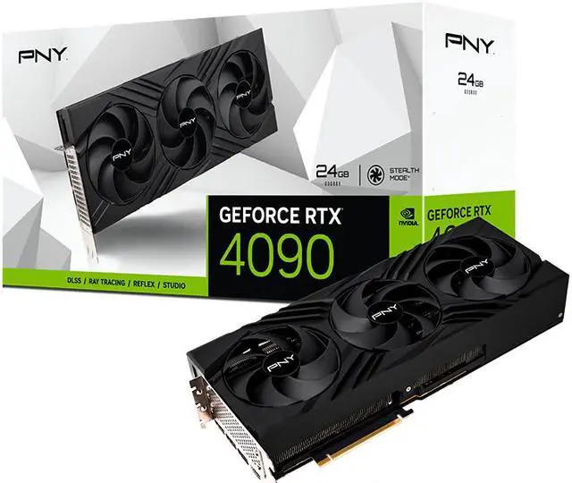 Alt view image 11 of 11 - PNY GeForce RTX 4090 24GB VERTO Triple Fan DLSS 3 VCG409024TFXPB1