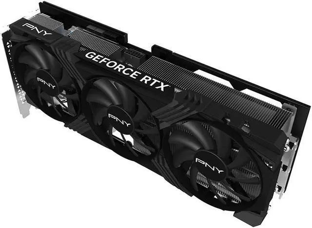 Alt view image 5 of 11 - PNY GeForce RTX 4070 Ti 12GB VERTO Triple Fan Graphics Card DLSS 3