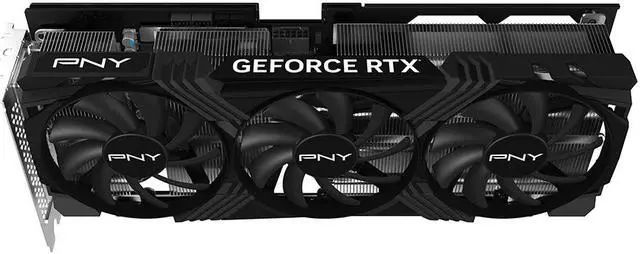 Alt view image 6 of 11 - PNY GeForce RTX 4070 Ti 12GB VERTO Triple Fan Graphics Card DLSS 3