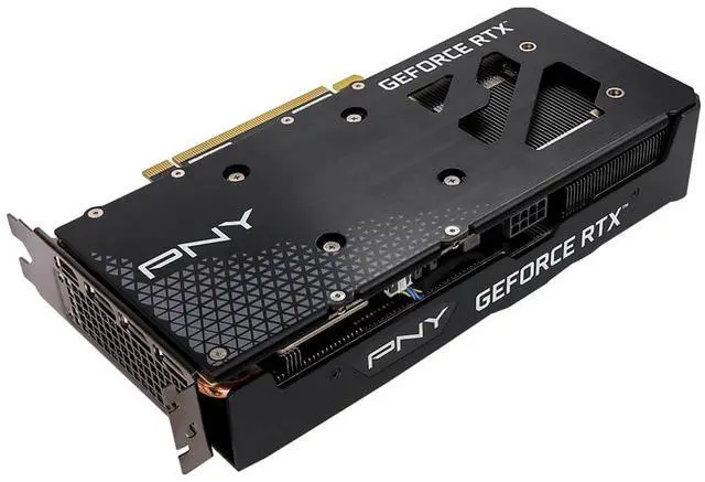 Alt view image 5 of 10 - PNY GeForce RTX 3050 8GB Verto Dual Fan VCG30508DFBPB1