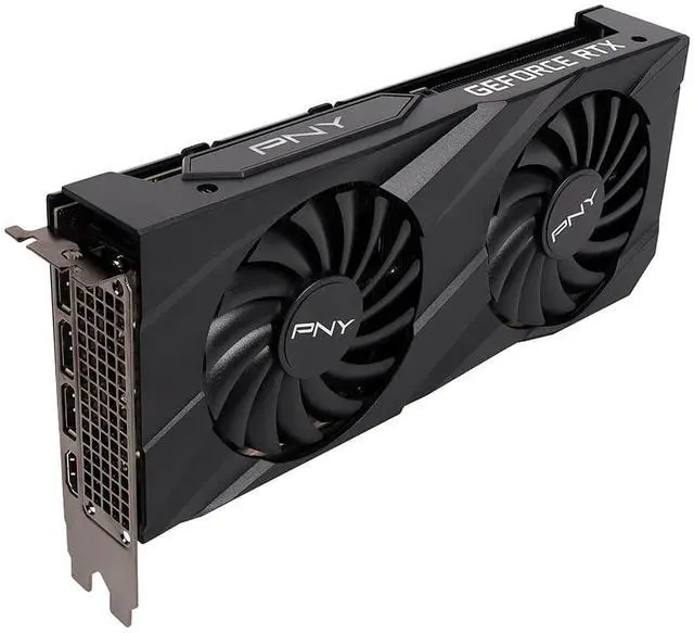 Alt view image 4 of 6 - PNY GeForce RTX 3060 8GB GDDR6 PCI Express 4.0 x16 Graphics Card VCG30608DFBPB1