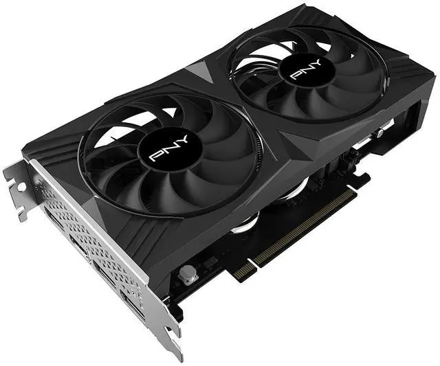 Alt view image 3 of 11 - PNY GeForce RTX 4060 8GB VERTO Dual Fan Graphics Card DLSS 3