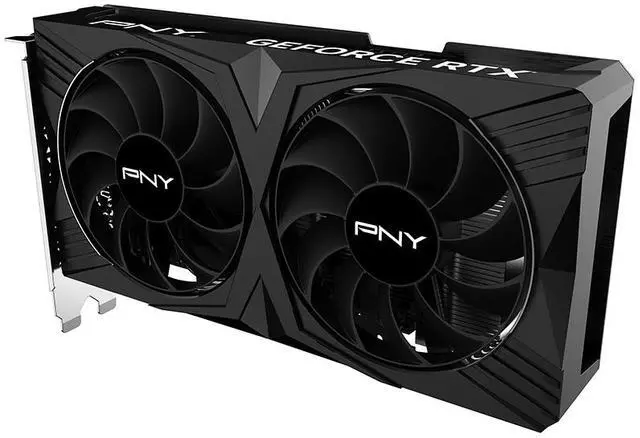 Alt view image 5 of 11 - PNY GeForce RTX 4060 8GB VERTO Dual Fan Graphics Card DLSS 3