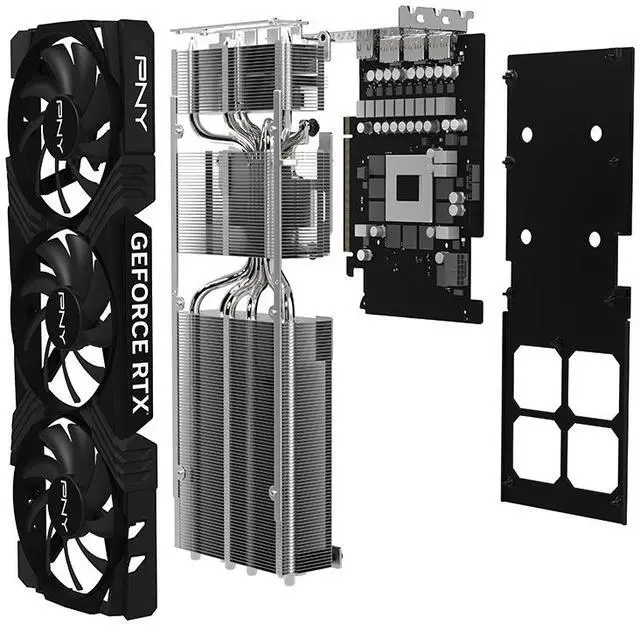 Alt view image 9 of 9 - PNY VERTO GeForce RTX 4070 Ti SUPER 16GB GDDR6X PCI Express 4.0 x16 ATX Graphics Card