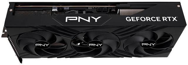 Alt view image 6 of 11 - PNY GeForce RTX 4080 SUPER 16GB VERTO Overclocked Triple Fan DLSS 3 VCG4080S16TFXPB1-O