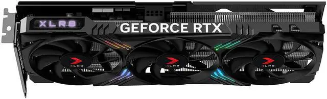 Alt view image 6 of 11 - PNY GeForce RTX 4060 Ti 16GB XLR8 Gaming VERTO EPIC-X RGB Overclocked Triple Fan DLSS 3 VCG4060T16TFXXPB1-O
