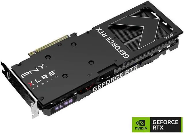 Alt view image 8 of 11 - PNY GeForce RTX 4060 Ti 16GB XLR8 Gaming VERTO EPIC-X RGB Overclocked Triple Fan DLSS 3 VCG4060T16TFXXPB1-O