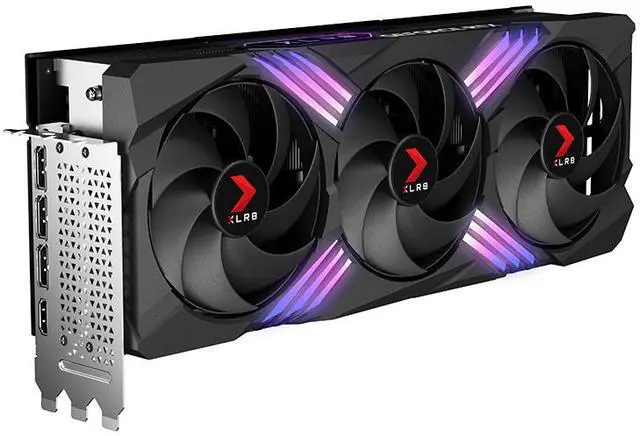 Alt view image 4 of 9 - PNY VERTO EIPC-X RGB GeForce RTX 4080 SUPER 16GB GDDR6X PCI Express 4.0 x16 ATX Graphics Card VCG4080S16TFXXPB1-O