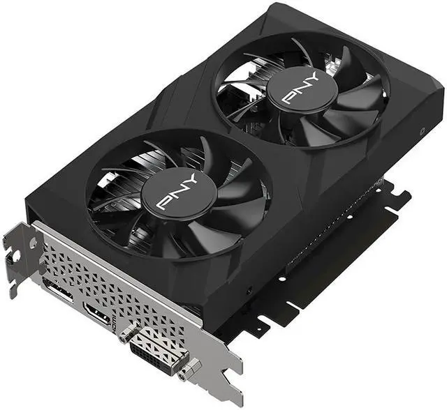 Alt view image 3 of 8 - PNY GeForce GTX 1650 4GB VERTO GDDR6 Dual Fan VCG16514D6DFXPB1