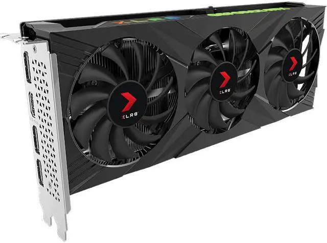 Alt view image 6 of 9 - PNY GeForce RTX 4060 8GB XLR8 Gaming VERTO EPIC-X RGB Overclocked Triple Fan DLSS 3 VCG40608TFXXPB1-O