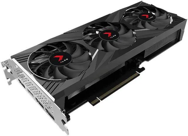 Alt view image 7 of 9 - PNY GeForce RTX 4060 8GB XLR8 Gaming VERTO EPIC-X RGB Overclocked Triple Fan DLSS 3 VCG40608TFXXPB1-O