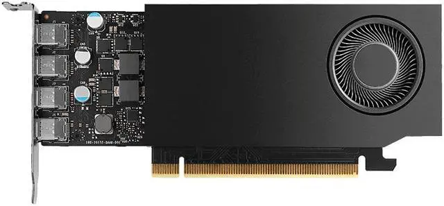 Main image of PNY A400 VCNRTXA400ATX-PB 4GB 64-bit GDDR6 PCIe 4.0 x8 Graphics Card