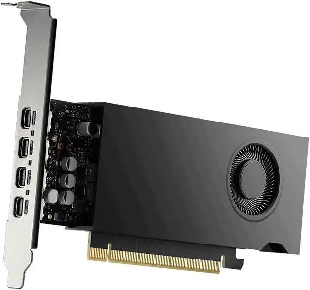 Alt view image 2 of 4 - PNY RTX 2000E ADA VCNRTX2000ADAS-LLP 16GB 128-bit GDDR6 PCI Express 4.0 x8 Graphics Card