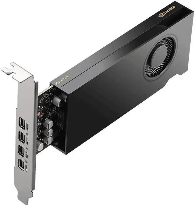 Alt view image 4 of 4 - PNY RTX 2000E ADA VCNRTX2000ADAS-LLP 16GB 128-bit GDDR6 PCI Express 4.0 x8 Graphics Card