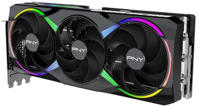 Alt view image 8 of 8 - PNY ARGB OC GeForce RTX 5080 16GB 512-Bit GDDR7 DLSS 4.0 PCI Express 5.0 x16 Graphics Card