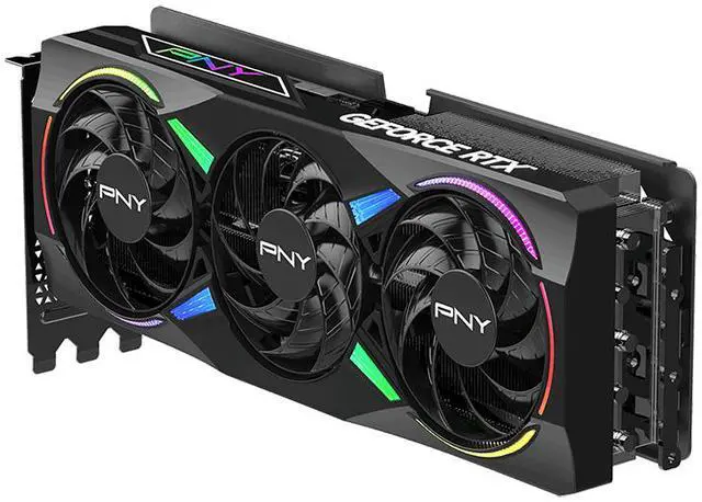 Alt view image 5 of 6 - PNY ARGB GeForce RTX 5070 Ti 16GB GDDR7 DLSS 4.0 PCI Express 5.0 x16 ATX Graphics Card RTX5070 Ti ARGB EPIC-X RGB Triple Fan GPU
