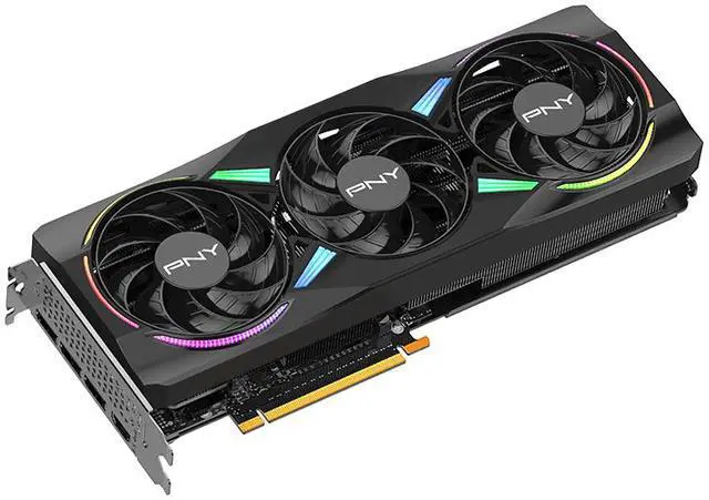 Alt view image 3 of 10 - PNY ARGB OC GeForce RTX 5070 12GB 192-Bit GDDR7 PCI Express 5.0 DLSS 4.0 Graphics Card VCG507012TFXXPB1-O
