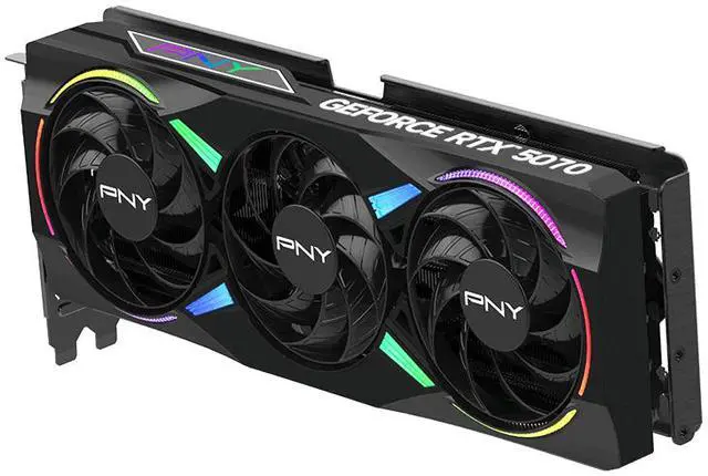 Alt view image 5 of 10 - PNY ARGB OC GeForce RTX 5070 12GB 192-Bit GDDR7 PCI Express 5.0 DLSS 4.0 Graphics Card VCG507012TFXXPB1-O