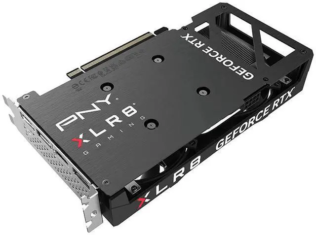 Alt view image 3 of 9 - PNY XLR8 GeForce RTX 4060 8GB GDDR6 PCI Express 4.0 ATX Graphics Card RTX4060 8GB XLR8 DUAL FAN