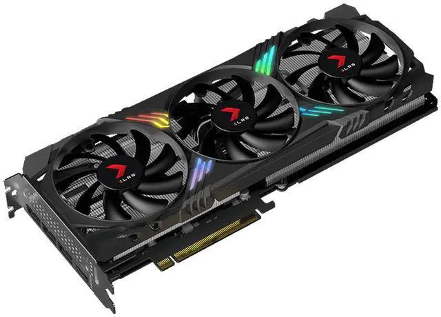 Alt view image 3 of 7 - PNY XLR8 GeForce RTX 4060 Ti 8GB GDDR6 PCI Express 4.0 x16 ATX Graphics Card RTX4060 Ti 8GB TRPLFAN XLR8 ARGB OC