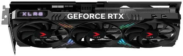 Alt view image 6 of 7 - PNY XLR8 GeForce RTX 4060 Ti 8GB GDDR6 PCI Express 4.0 x16 ATX Graphics Card RTX4060 Ti 8GB TRPLFAN XLR8 ARGB OC