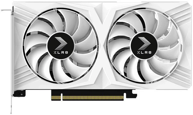 Refurbished: PNY XLR8 Gaming VERTO Dual Fan OC White Edition 