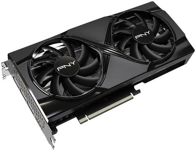 Alt view image 3 of 11 - PNY DUAL FAN OC GeForce RTX 5060 Ti 16GB 128-Bit GDDR7 PCI Express 5.0 x8 DLSS 4.0 Graphics Card RTX 5060 Ti 16GB DUAL FAN OC VCG5060T16DFXPB1-O