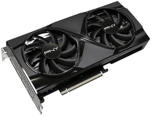 Alt view image 3 of 10 - PNY DUAL FAN OC GeForce RTX 5060 Ti 8GB 128-Bit GDDR7 PCI Express 5.0 x8 DLSS 4.0 Graphics Card RTX 5060 Ti 8GB DUAL FAN OC VCG5060T8DFXPB1-O