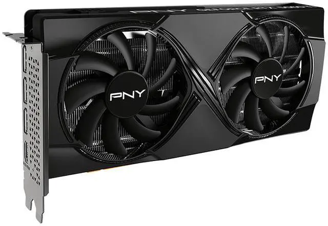 Alt view image 4 of 10 - PNY DUAL FAN OC GeForce RTX 5060 Ti 8GB 128-Bit GDDR7 PCI Express 5.0 x8 DLSS 4.0 Graphics Card RTX 5060 Ti 8GB DUAL FAN OC VCG5060T8DFXPB1-O
