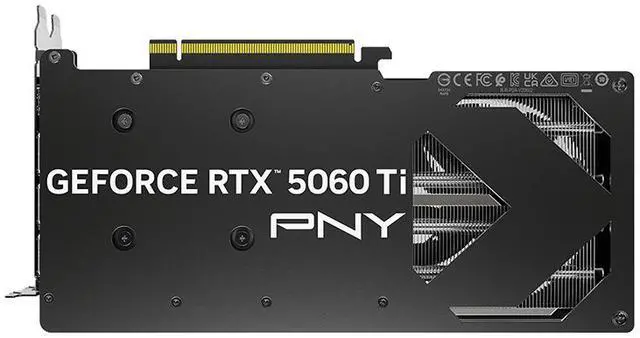 Alt view image 9 of 10 - PNY DUAL FAN OC GeForce RTX 5060 Ti 8GB 128-Bit GDDR7 PCI Express 5.0 x8 DLSS 4.0 Graphics Card RTX 5060 Ti 8GB DUAL FAN OC VCG5060T8DFXPB1-O