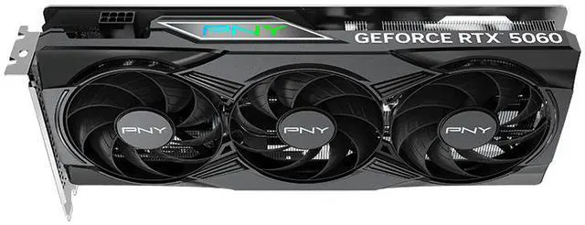Alt view image 6 of 9 - PNY ARGB OC GeForce RTX 5060 8GB GDDR7 PCI Express 5.0 x8 ATX Graphics Card VCG50608DFXPB1-O
