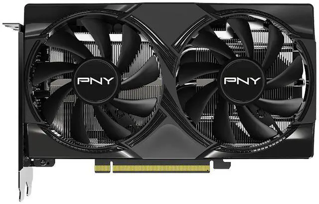 Main image of PNY Dual Fan OC GeForce RTX 5060 8GB GDDR7 PCI Express 5.0 x8 ATX Graphics Card RTX 5060 Overclocked Dual Fan GPU