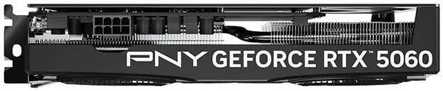 Alt view image 7 of 9 - PNY Dual Fan OC GeForce RTX 5060 8GB GDDR7 PCI Express 5.0 x8 ATX Graphics Card RTX 5060 Overclocked Dual Fan GPU