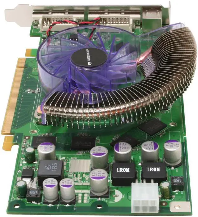 Alt view image 4 of 7 - ECS GeForce 7900GS 256MB GDDR3 PCI Express x16 SLI Support Graphics Card N7900GS-256MW