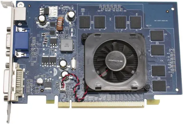 Alt view image 2 of 5 - ECS GeForce 7600GS 256MB GDDR2 PCI Express x16 Graphics Card N7600GS-256DY
