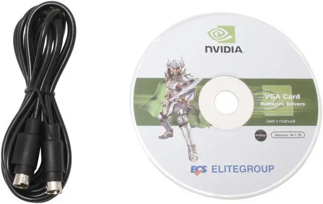 Alt view image 4 of 5 - ECS GeForce 7600GS 256MB GDDR2 PCI Express x16 Graphics Card N7600GS-256DY