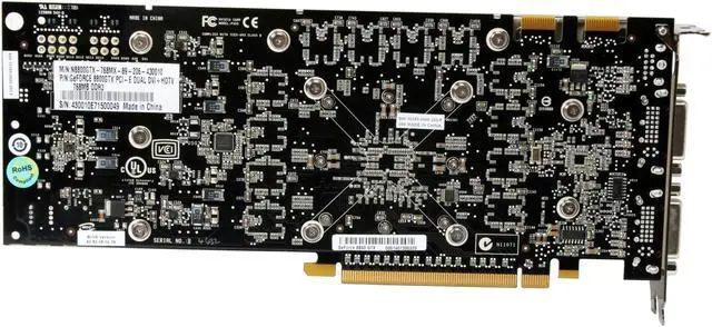 Alt view image 5 of 8 - ECS GeForce 8800 GTX 768MB GDDR3 PCI Express x16 SLI Support Graphics Card N8800GTX-768MX