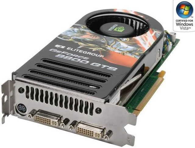 ECS GeForce 8800 GTS Graphics Card N8800GTS-640MX - Newegg.com