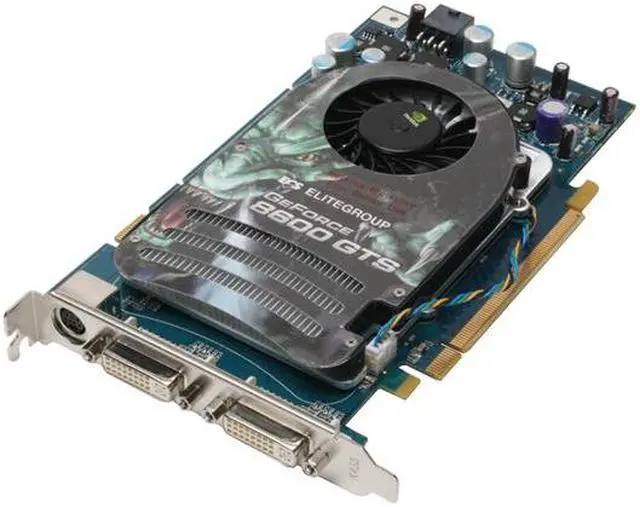 Main image of ECS GeForce 8600 GTS 256MB GDDR3 PCI Express x16 SLI Support Graphics Card N8600GTS-256MX