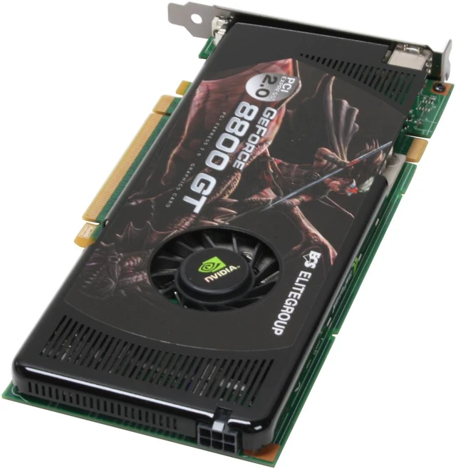 Open Box: ECS GeForce 8800 GT Graphics Card N8800GT-512MX - Newegg.com