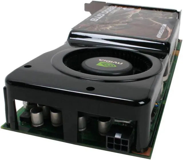 Alt view image 5 of 8 - ECS GeForce 8800GTS (G92) 512MB GDDR3 PCI Express 2.0 x16 SLI Support Graphics Card N8800GTS-512MX
