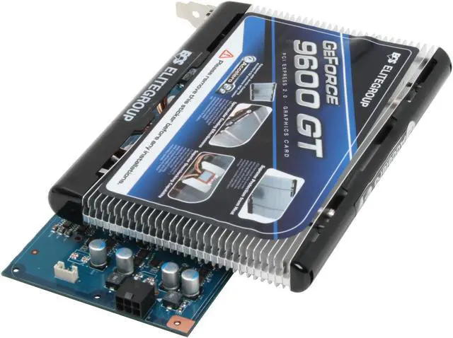 Alt view image 5 of 8 - ECS GeForce 9600 GT 512MB GDDR3 PCI Express 2.0 x16 SLI Support Graphics Card N9600GT-512MX-P