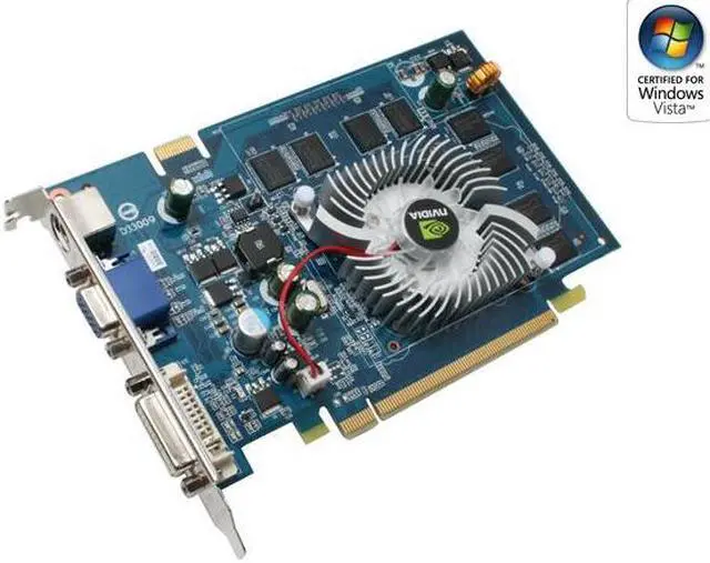 Main image of ECS GeForce 8600 GT 512MB GDDR2 PCI Express x16 SLI Support Graphics Card N8600GT-512DZ